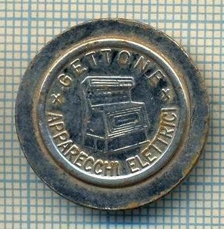 JETON 386 PENTRU COLECTIONARI - GETTONE APRELETT - GETTONE APPARECCHI ELETTRICI -STAREA CARE SE VEDE foto