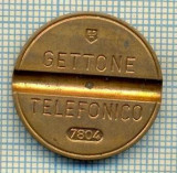 JETON 304 PENTRU COLECTIONARI - GETTONE TELEFONICO - ESM 7804(EMIS APRILIE 1978) - ITALIA -STAREA CARE SE VEDE