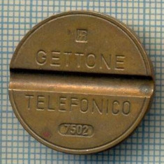 JETON 301 PENTRU COLECTIONARI - GETTONE TELEFONICO - 7502(EMIS FEBRUARIE 1975) - ITALIA -STAREA CARE SE VEDE