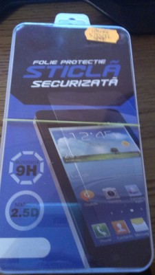 Folie sticla iPhone 5 pachet spate + fata tempered glass folie temperata foto