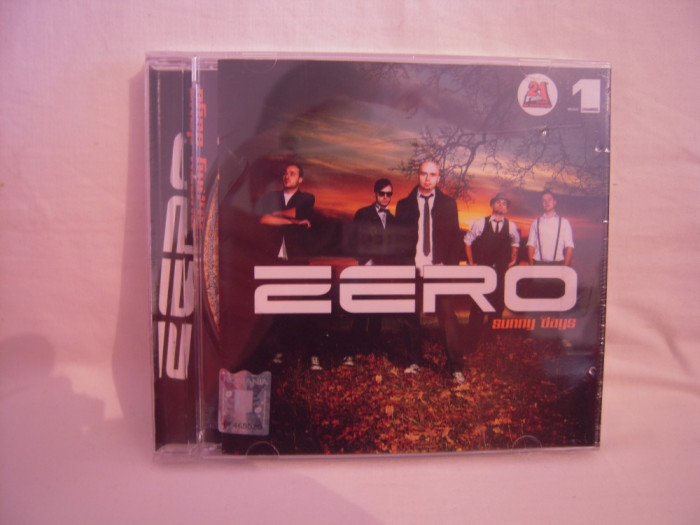 Vand cd Zero - Sunny Days, original, sigilat