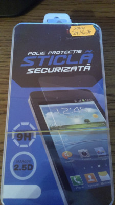 Folie sticla Sony Xperia Z1 fata + spate tempered glass folie temperata foto