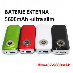 Baterie Externa (POWER BANK) 5600 mAh - Sursa de rezerva pentru telefonul tau foto