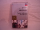 Vand caseta audio Beethoven - Piano Concertos 4 &amp; 5- Vladimir Ashkenazy, orig, Casete audio, decca classics