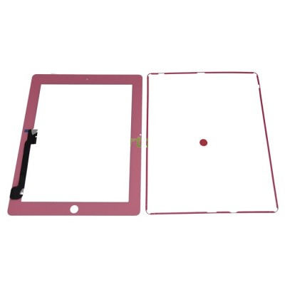 Kit touchscreen iPad 3 roz foto