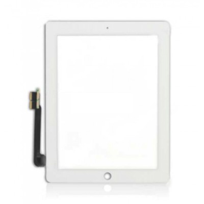 Touchscreen geam iPad 3 4 alb copy foto
