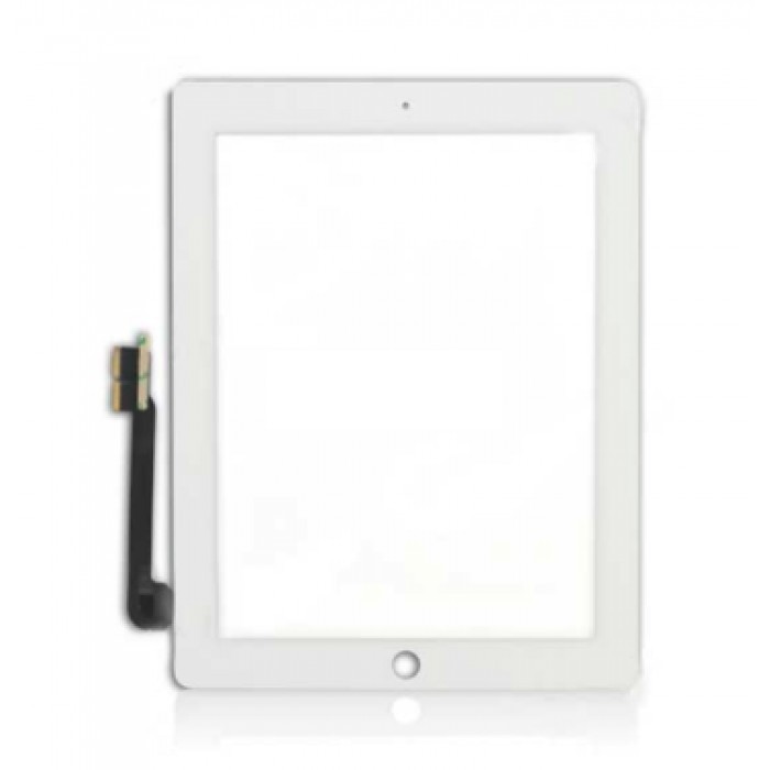 Touchscreen geam iPad 3 4 alb copy