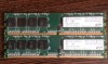 Kit 2 gb DDr2 2*1GB ( 2GB- 2 Giga ) DDR2 667 Mhz impecabile 1GB 240p PC2-5300 1.8V UDIMM, Am1, DDR 2