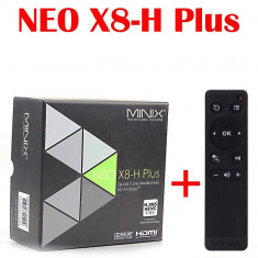 MINIX NEO X8-H PLUS DTS Dolby Amlogic S812 Quad Core 2.0Ghz Android TV BOX 2G/16G Dual Band WIFI 2.4G/5.8G XBMC + Telecomanda AirMouse Minix M1 foto