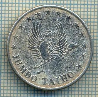 JETON 401 PENTRU COLECTIONARI - JUMBO TAIHO -( STATELE UNITE ALE AMERICII) -STAREA CARE SE VEDE foto