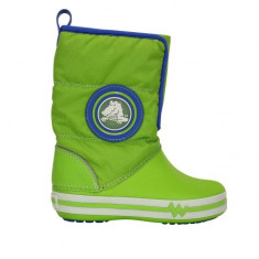 Cizme pentru copii Crocs Light Gust Boot Volt Green (CRC13900-NEO) foto