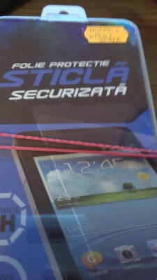 Folie sticla iPhone 6 plus spate tempered glass folie temperata foto