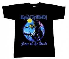 Tricou Iron Maiden &amp;amp;quot; fear of the dark &amp;amp;quot; foto