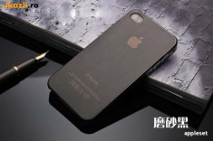 Husa iPhone 4 4S Ultra Thin Mata Black foto