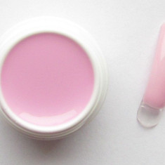 Gel UV color pentru unghii false Amelie Polonia de 5gr, gel colorat Pastell Pink