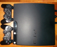 Playstation 3 /PS3 slim 230 GB+ 3 jocuri foto