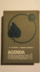 D. Davidescu, Velicica Davidescu - Agenda agrochimica (1978) foto