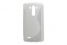 Husa Silicon LG G3 D855 Transparent foto