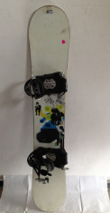 PLACA SNOWBOARD BURTON OPERATOR 161 CM + LEG SALOMON foto