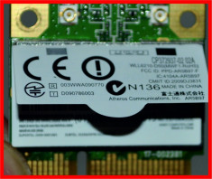 Placa de retea wireless Atheros AR5B97 bgn Fujitsu Lifebook S751 foto