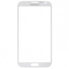 Geam Samsung Galaxy Note 2 N7100 N7105 alb Sticla Glass