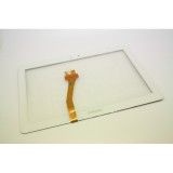 Touchscreeen geam Samsung N8013 alb