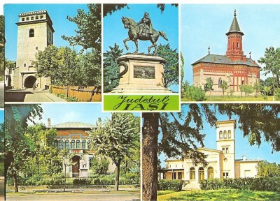 CPI (B4944) JUDETUL IASI. TURNUL GOLIA, STATUIA LUI STEFAN CEL MARE HIRLAU, BISERICA SF. GHEORGHE, SCOALA GH. ASACHI, EDITURA OSEDT, NECIRCULATA foto