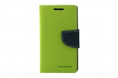 Toc My-Fancy Samsung Galaxy S2 I9100 Lime/Albastru foto