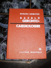 Bazele geronto -cardiologiei - Mircea Dumitru foto