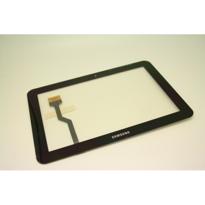 Touchscreen geam Samsung P7300 negru foto