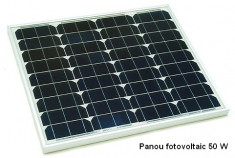 Panou solar fotovoltaic 50 W foto