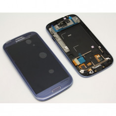 Display Samsung S3 albastru i9300 touchscreen lcd foto