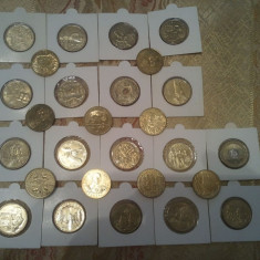 Lot 27 monede comemorative Polonia, 300 roni, taxele postale zero roni