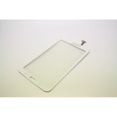 Touchscreeen geam Samsung TAB 3 SM-T211 P3200 P3210 alb foto