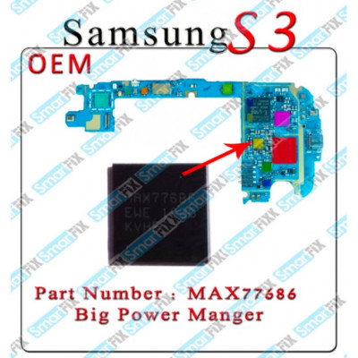 IC power sursa Samsung S3 i9300 i9305 MAX77686 foto