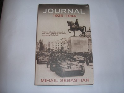 MIHAIL SEBASTIAN JOURNAL 1935-1944,RF7/2 foto