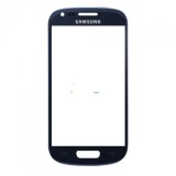 Geam Sticla glass Samsung s3 mini i8190 albastru