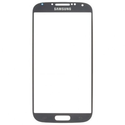 Geam Sticla Glass Samsung s4 i9500 i9505 albastru foto
