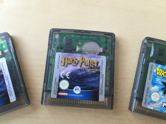 Caseta Nintendo Game Boy Color Harry Potter Philosopher?s stone Original joc pentru consola jocuri Gameboy colour compatibil GB Color Advance D foto