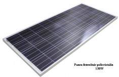 Panou solar fotovoltaic 130 W foto