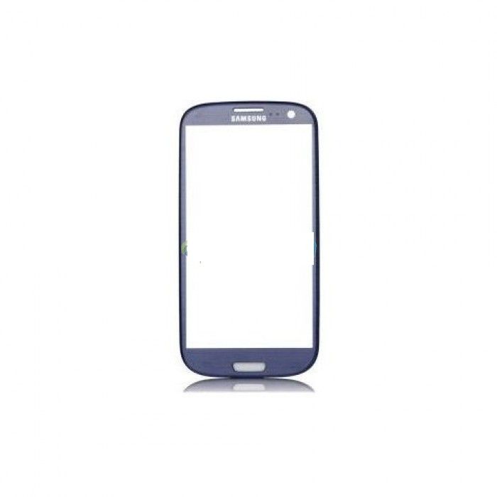 Geam Sticla Glass Samsung S3 i9300 I9305 albastru