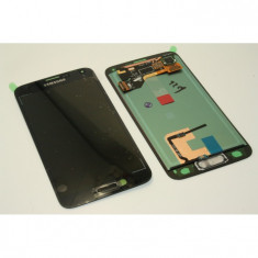 Display Samsung S5 negru G900 G900F ecran lcd touchscreen foto