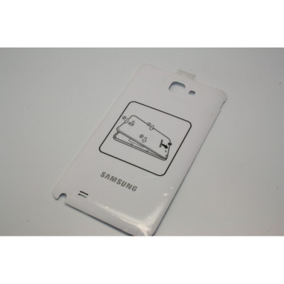 Capac baterie Samsung Galaxy Note 1 N7000 i9220 alb si negru / Capac spate foto