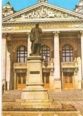 CPI (B4985) IASI, STATUIA LUI VASILE ALECSANDRI, EDITURA OSETCM, NECIRCULATA, 259, TIMBRU IMPRIMAT foto