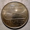 F.169 JETON FRANTA AUTO CIRCUIT PAUL RICARD 1970 1990 ARGINT 3,27g