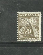 FRANTA 1956 - SPICE DE GRAU, timbru TAXA stampilat L323 foto