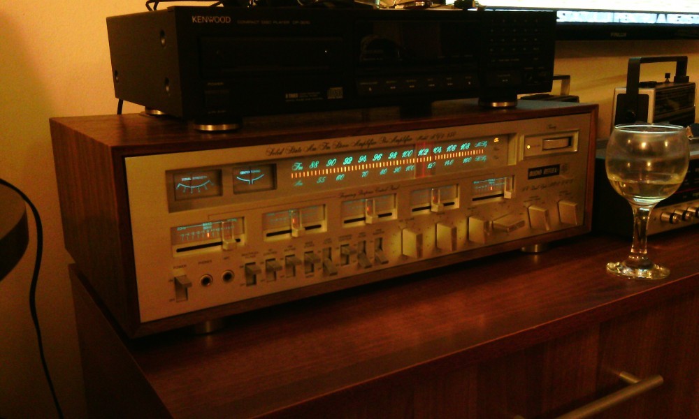 Audio Reflex AGS-150/Goodmans, amplituner vintage (din gama Sansui ...