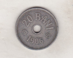 bnk mnd romania 20 bani 1906 J foto