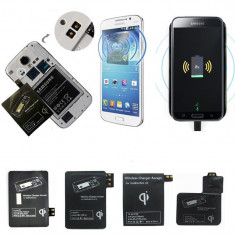 Receiver QI Incarcator wireless Galaxy S34 5 si Note23 4, Extern,iPhone56,Type C foto