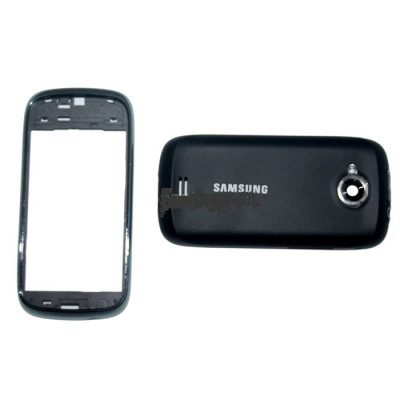 Carcasa originala Samsung S5560 neagra foto